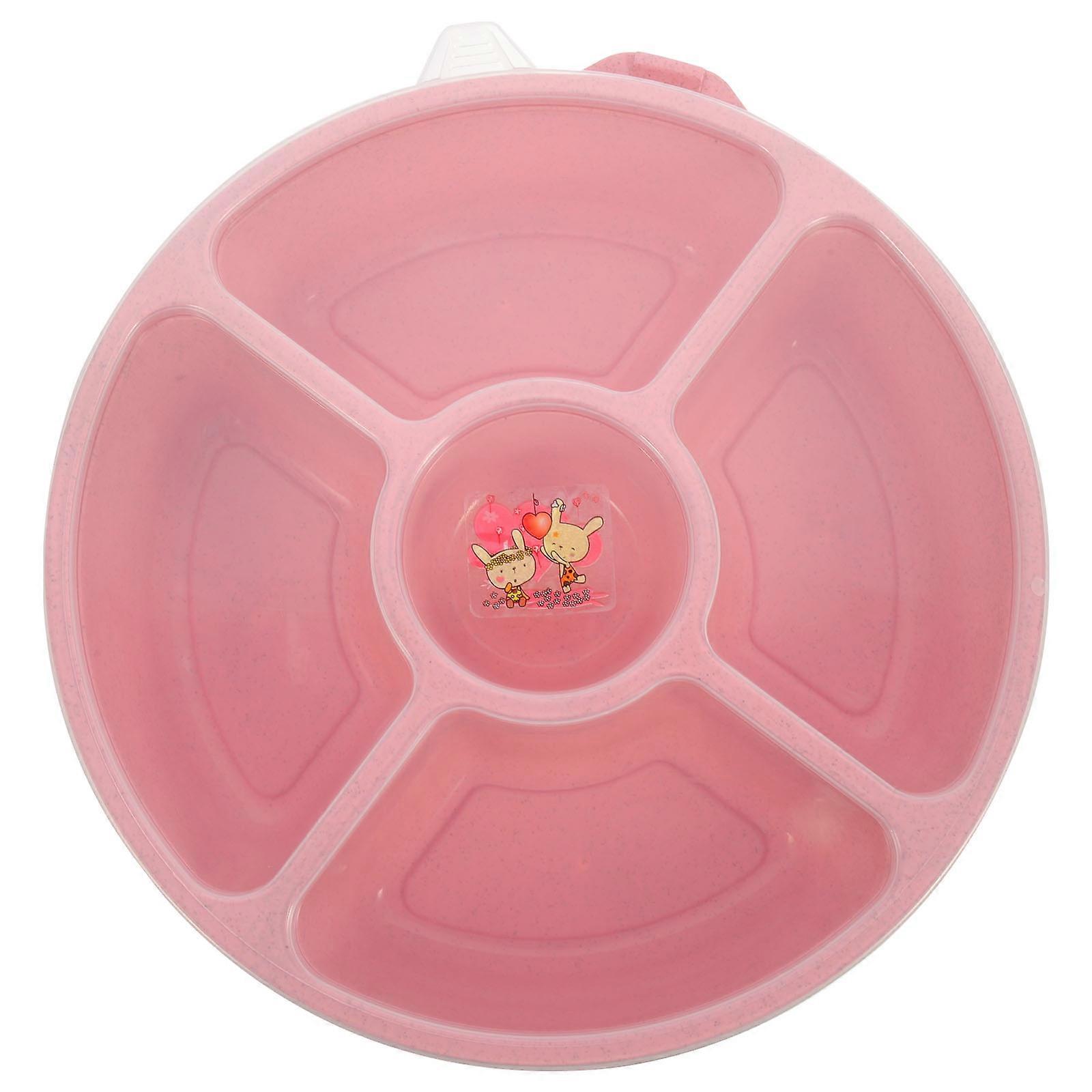 Fruit Tray Creative Multi Sectional Serving Tray with Lid