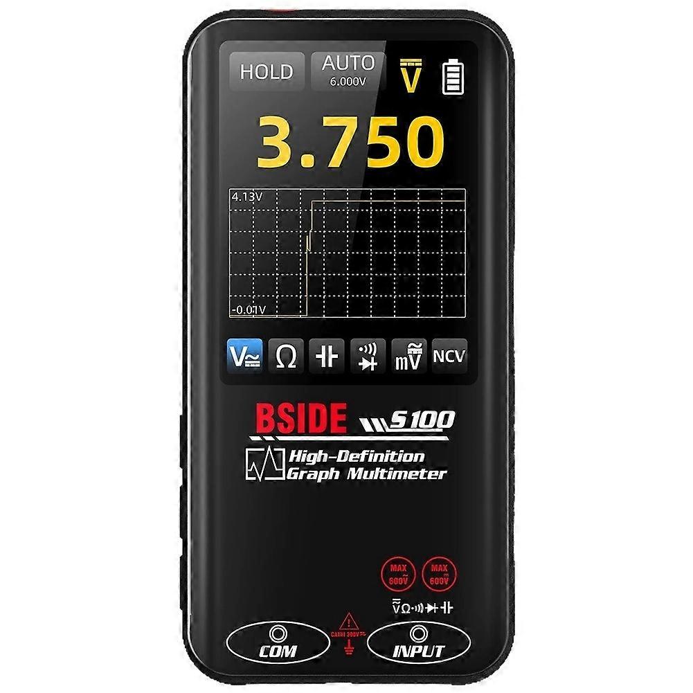 BSIDE Digital Multimeters Smart Multimeters Graphic Display Multimeters,Automatic Range Selection Voltmeters