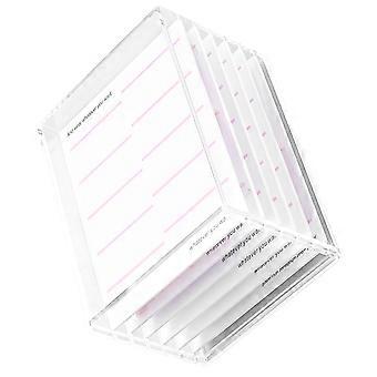 Nail Decor Storage Case 6-Tier Clear Acrylic Organizer 2Pcs for Storage