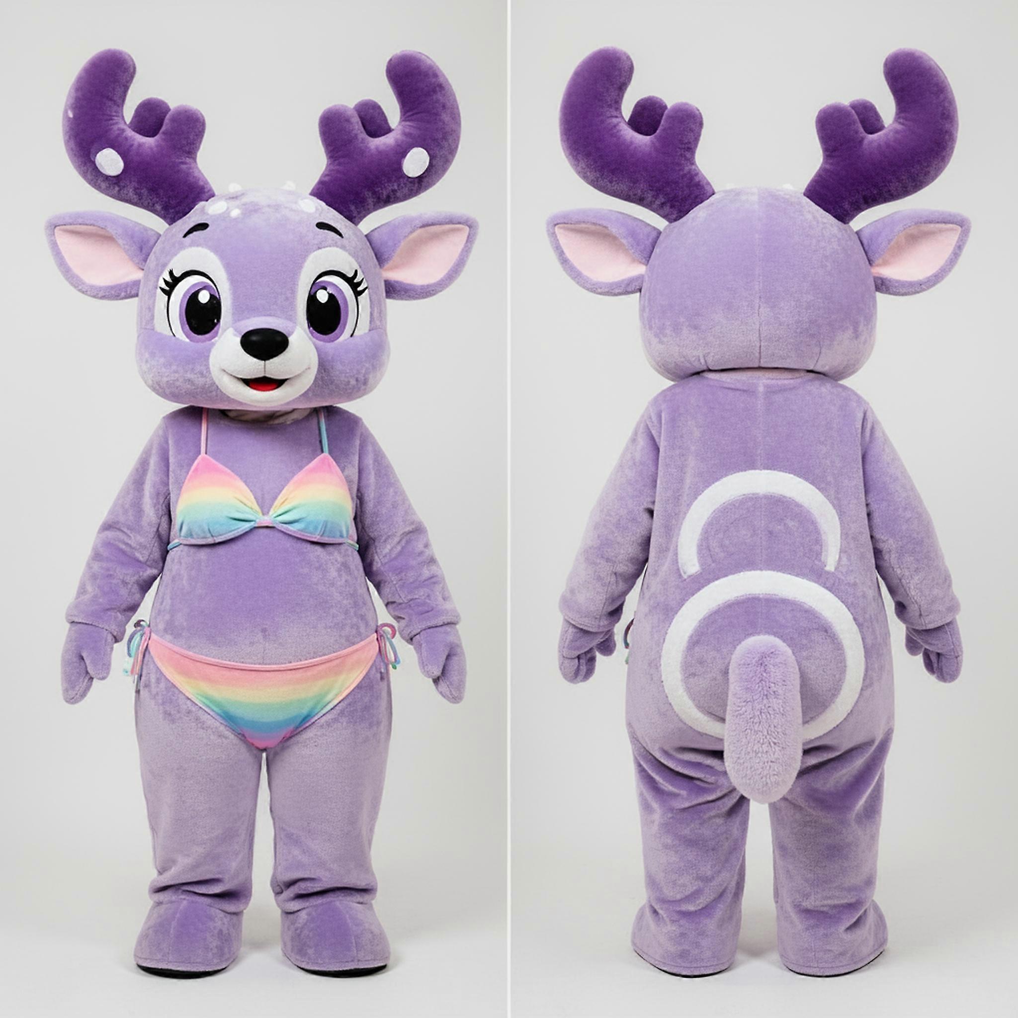 MASTICOT Lavender Broad Shouldered Roe Deer Mascot