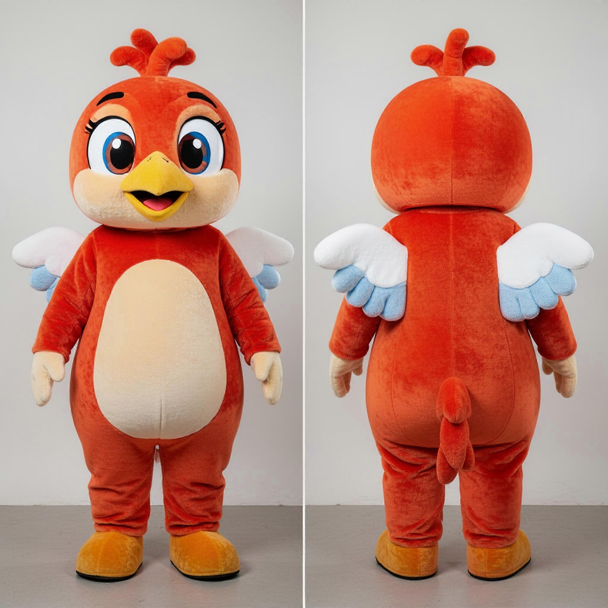 MASTICOT Rust Amber Cupid Mascot