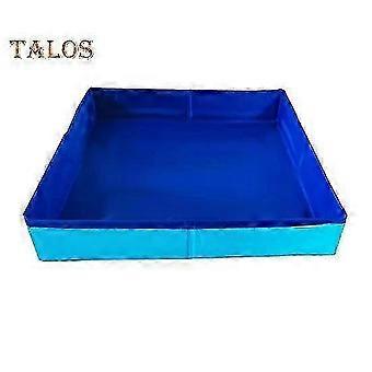 Portable sand play pool for pets with foldable PVC material_mjc1