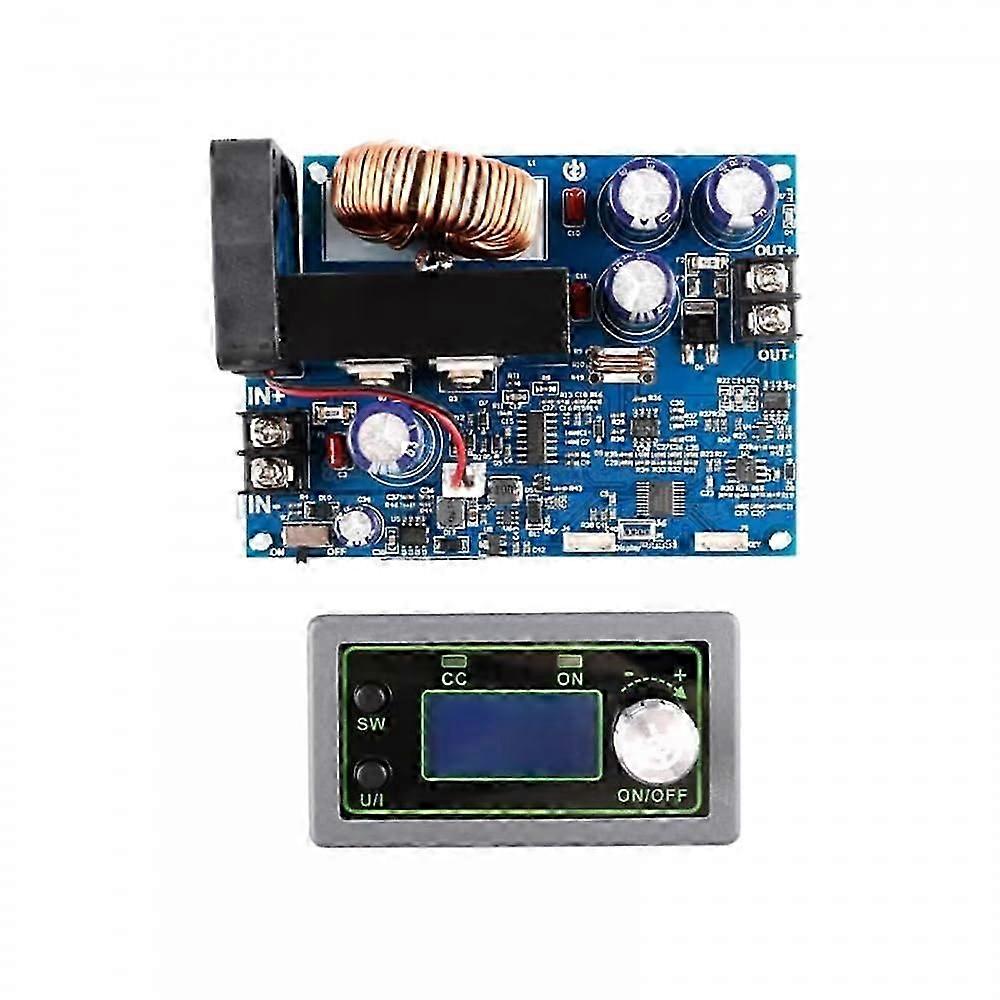 Step Down Power Supply Module 50V 20A 1000W LCD Adjustable DC Converter for Electronics
