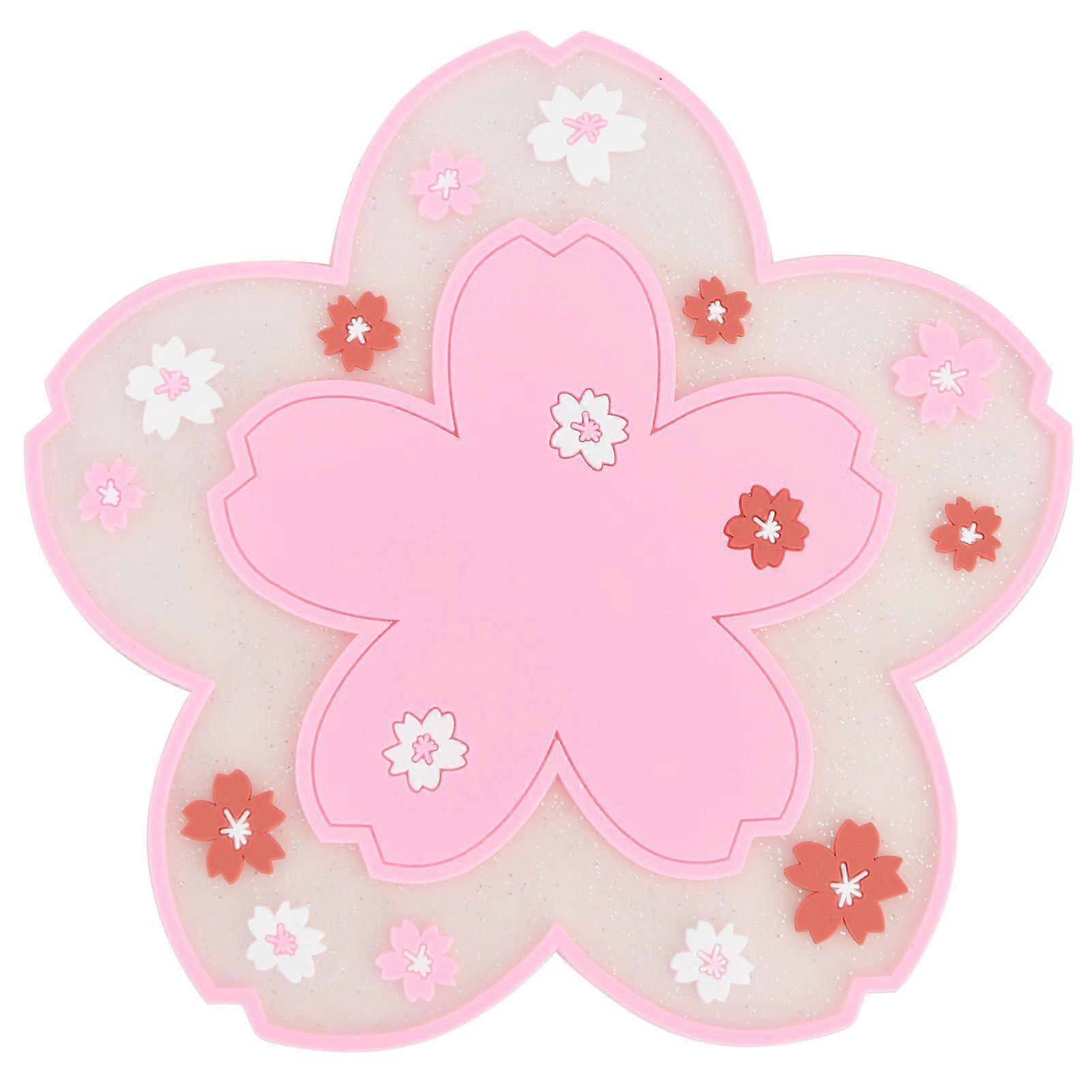 Chic Sakura Coasters Heat-Insulating Moisture-Proof