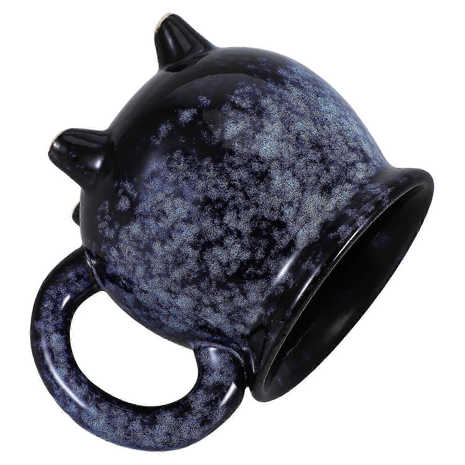 5Pcs Halloween Witch Ceramic Mugs Multi for Tea