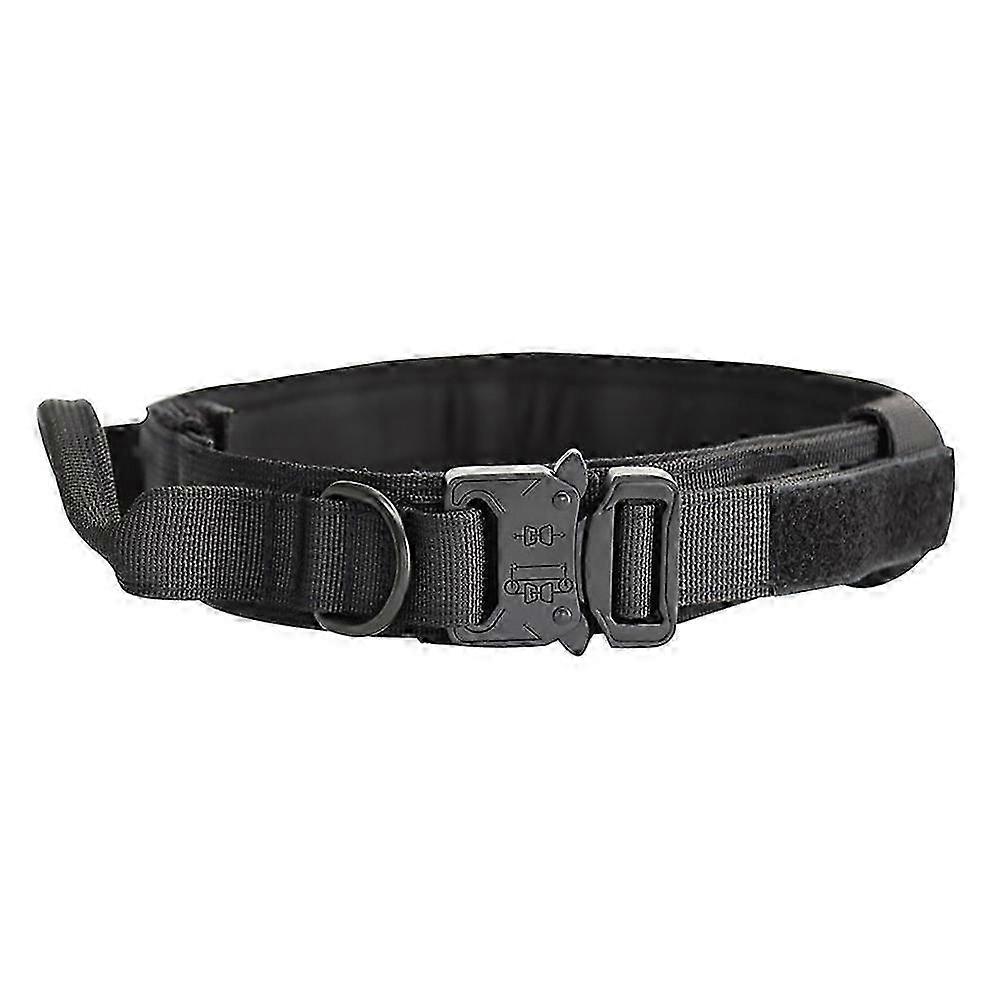 Rugged Adjustable Tactical Dog Collar