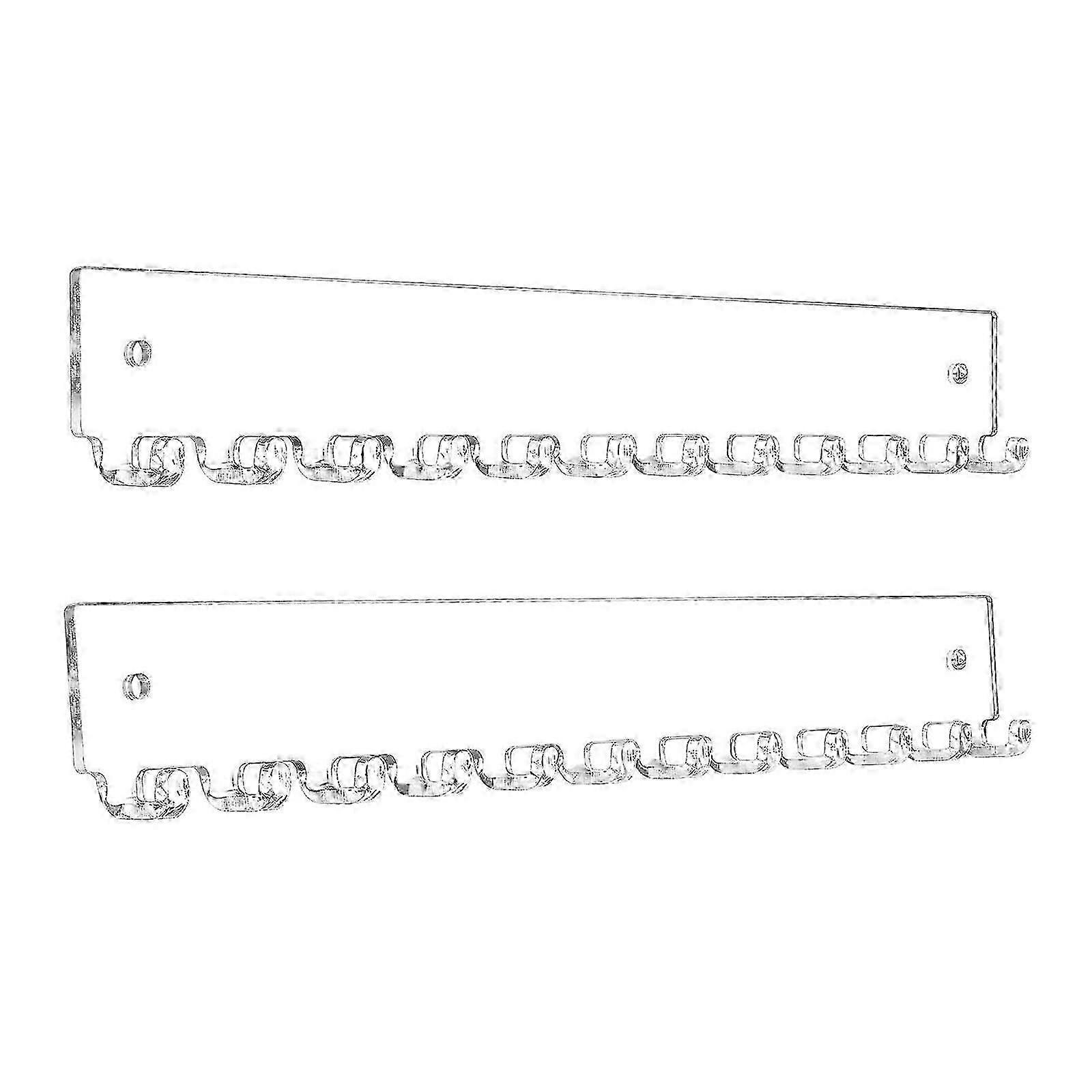 Transparent Acrylic Necklace Storage Rack