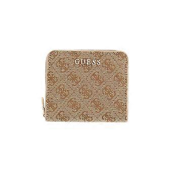 Portefeuille Guess Jessa Femme Beige