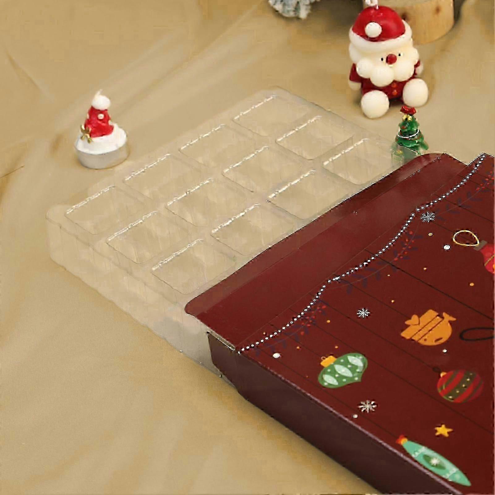 26-27 Empty Boxes Fillable 24 Days Empty Christmas Countdown Advent