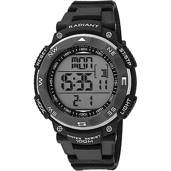 Radiant new big digital Quartz Digital Man Watch with RA399601 Silicone Bracelet