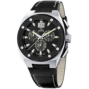 Jaguar Quarz Analog Herrenuhr mit J620/C Cowskin Armband