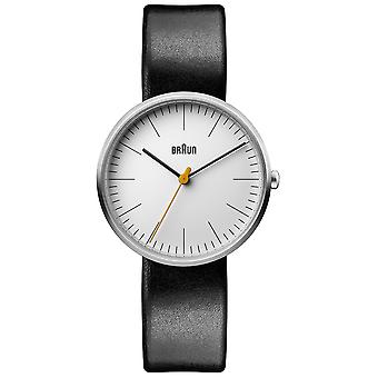 Braun classic Quartz Analog Women Watch with BN0173WHBKL Cowskin Bracelet
