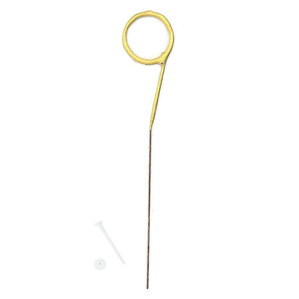 Cake Sparkler: Number 9, Gold
