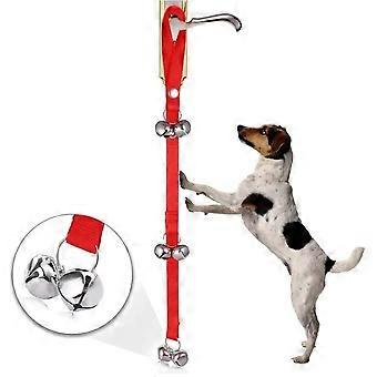 Adjustable Length Dog Doorbell Universal Creative Pet Training Bell Easy Installation Rope Design Potty Gift
