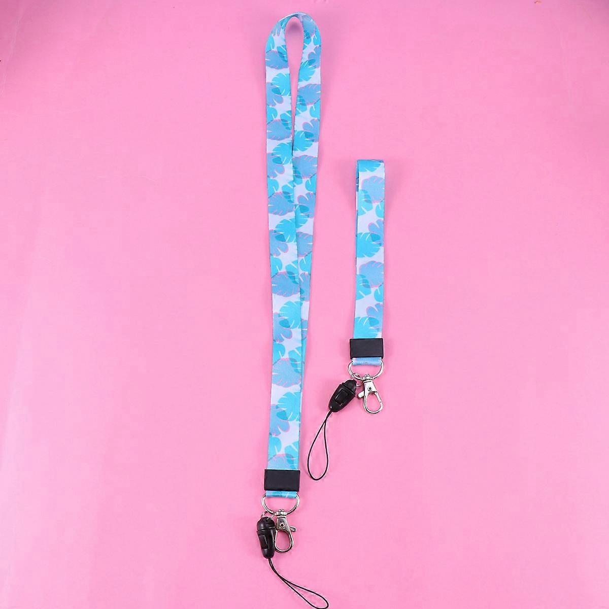 Hanging Rope Pattern Detachable Lanyard for Phone 2Pcs