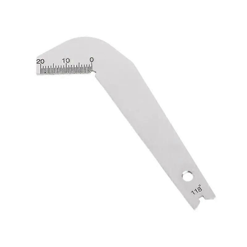 Bit Pattern Drill Template Gauge Welding Inspect Tool Weld Drill Bit Measurement  zzys