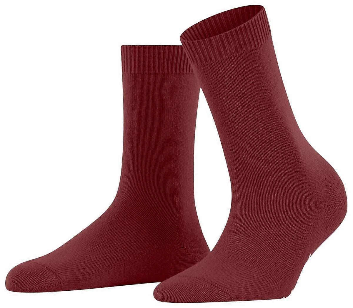 Falke Cosy Wool Socks - Henna Red
