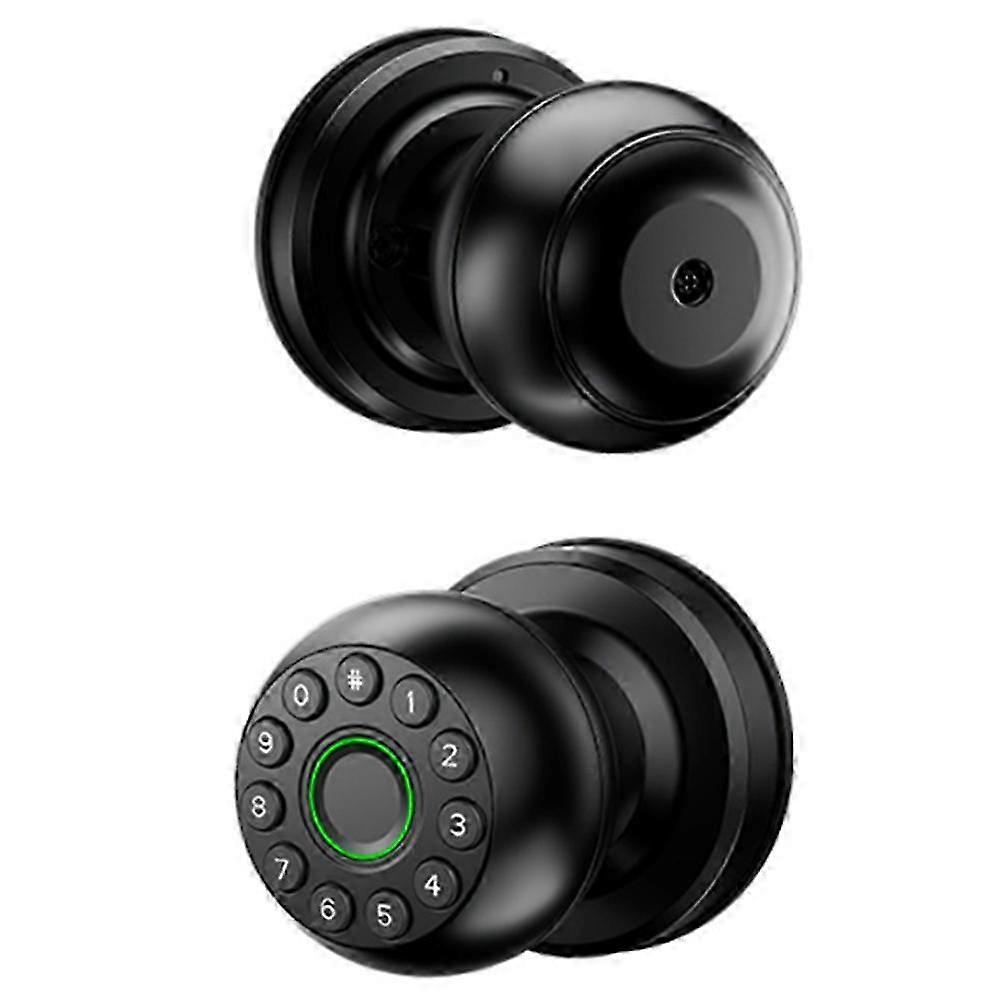 Smart Password Lock Fingerprint Door Lock App Remote Control Passcode Unlock Electronic Touchscreen Keypad Indoor