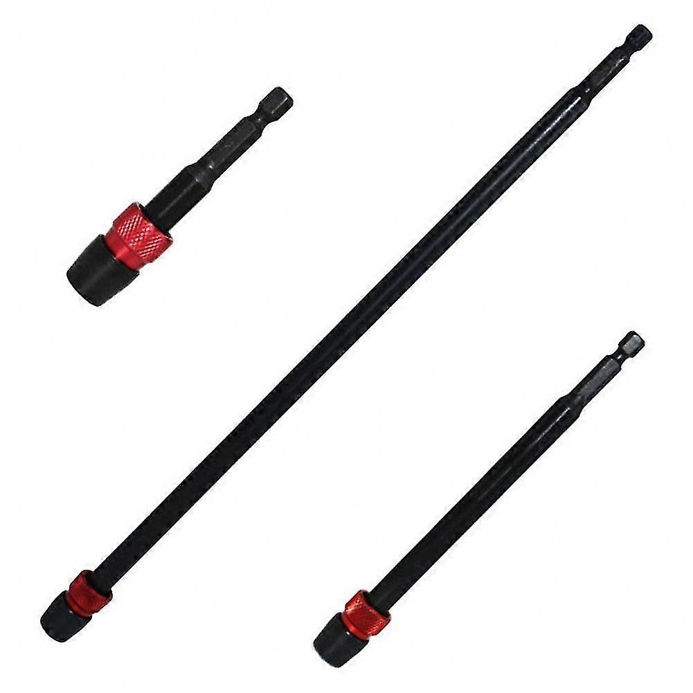 3-Piece Magnetic Self-Locking Bit Extensions