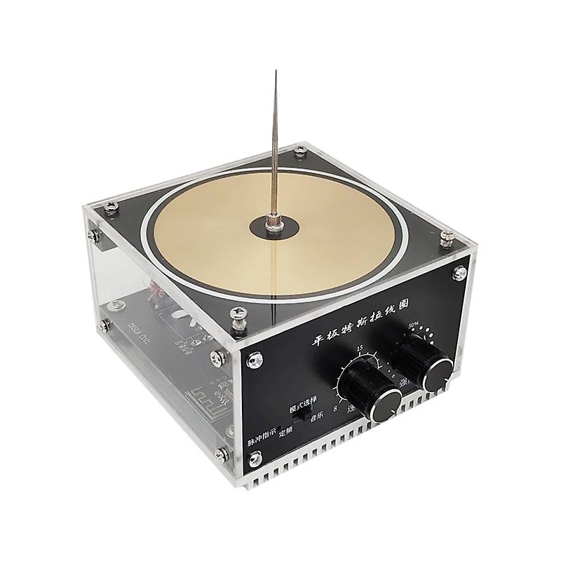 Flat-panel Bluetooth Music Tesla Coil High Frequency And High Voltage Pulse Test Apparatus