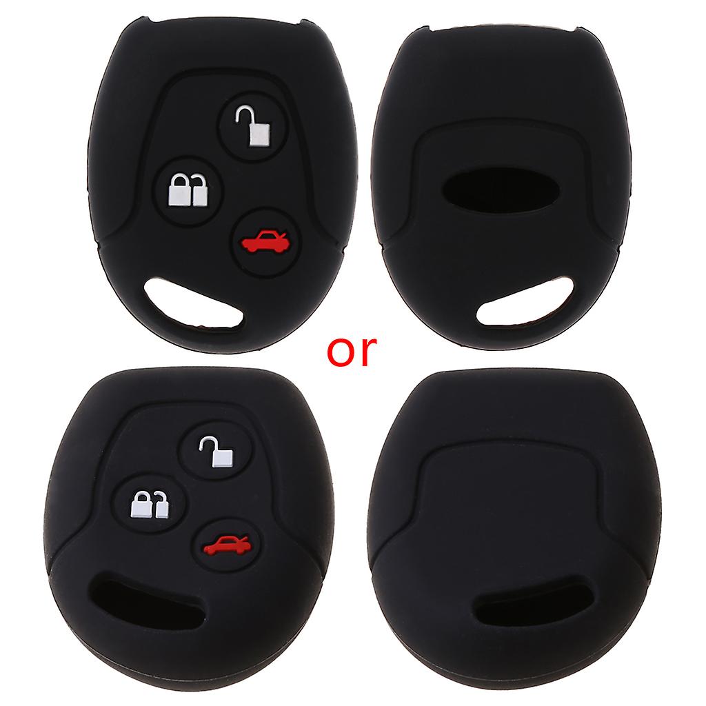 Silicone Car Remote for Key Fob for Case for Shell 3 Buttons For Ford for Mondeo