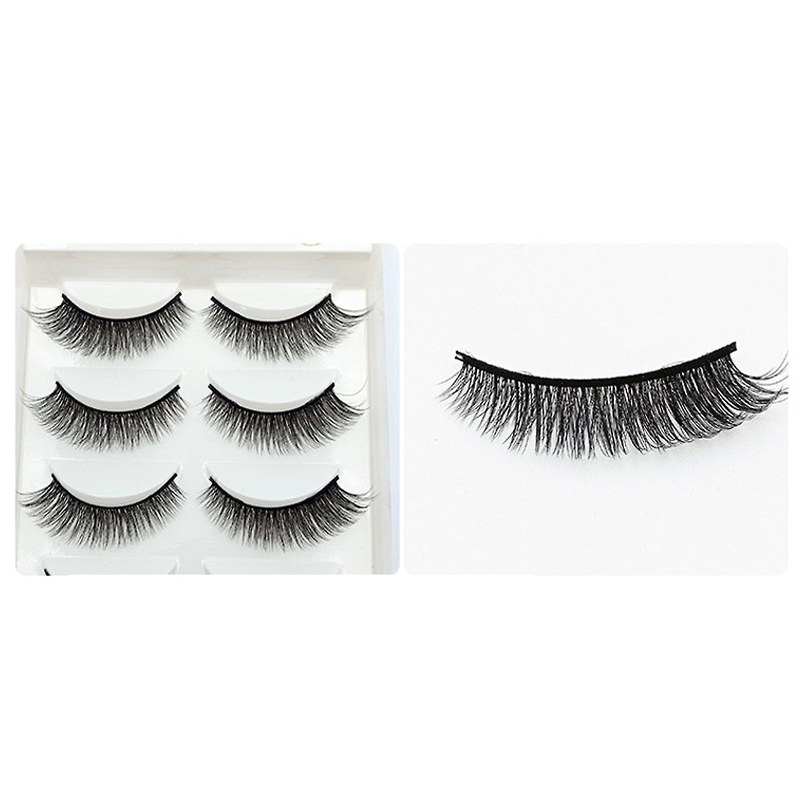 5 Pairs Extended Version False Eyelashes Com