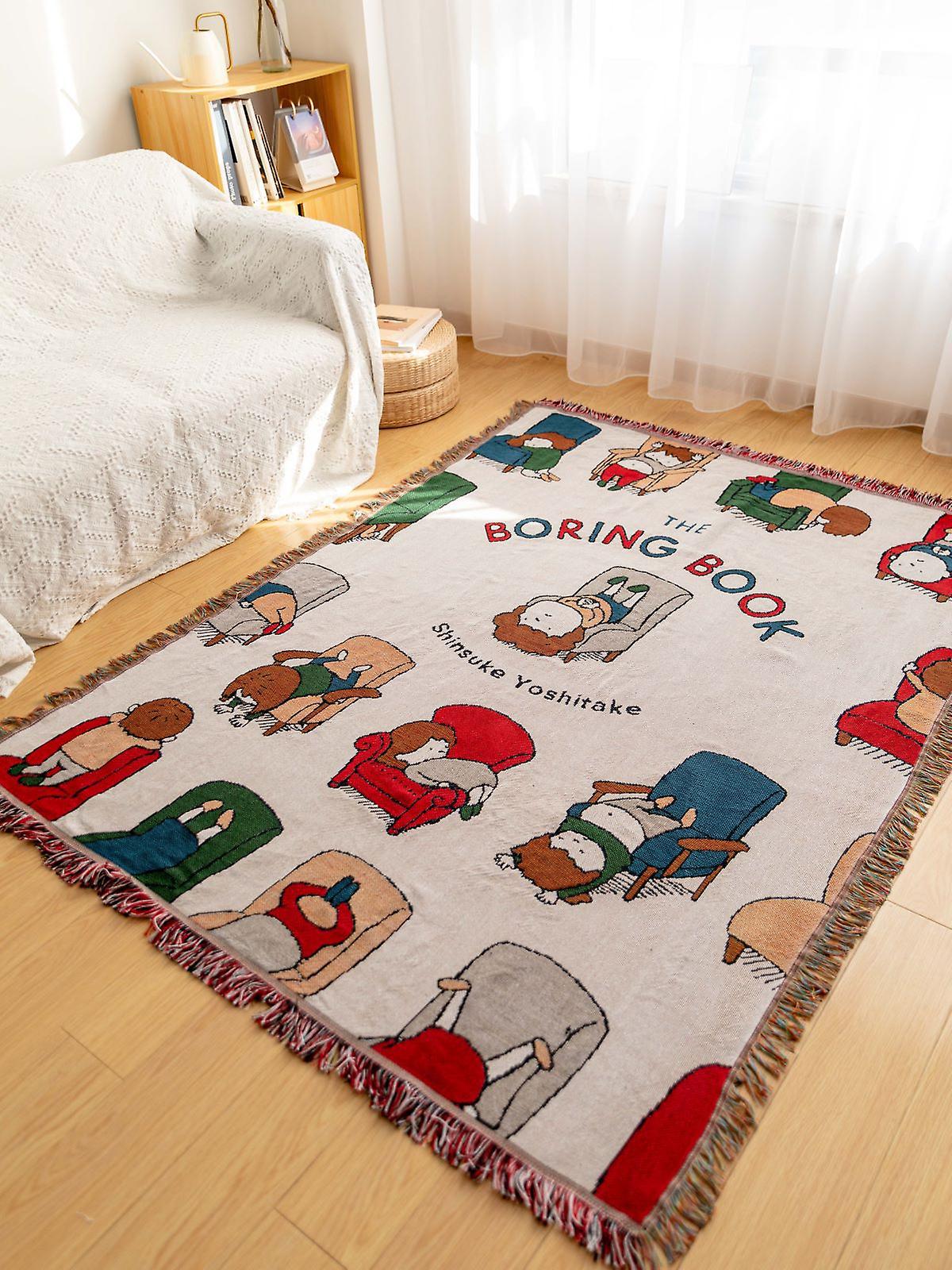 Boring Book Single Sofa Cover Sofa Cover Cloth Tablecloth Multifunctional Blanket