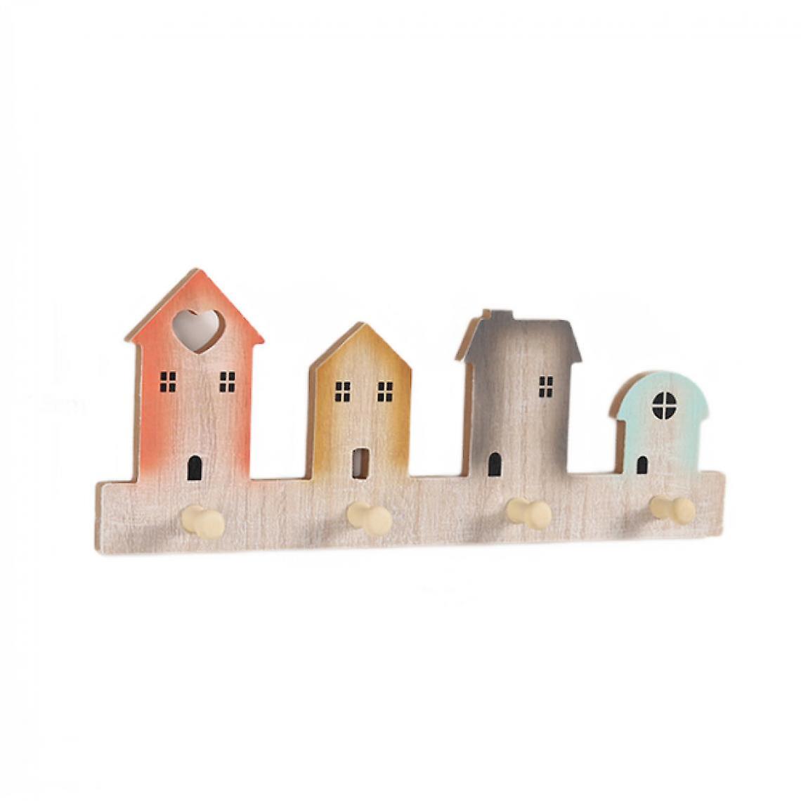 Hooks For Home Walls Storage Shelves Keys Wooden Hangers Hallways Home Decor Fish Hooks