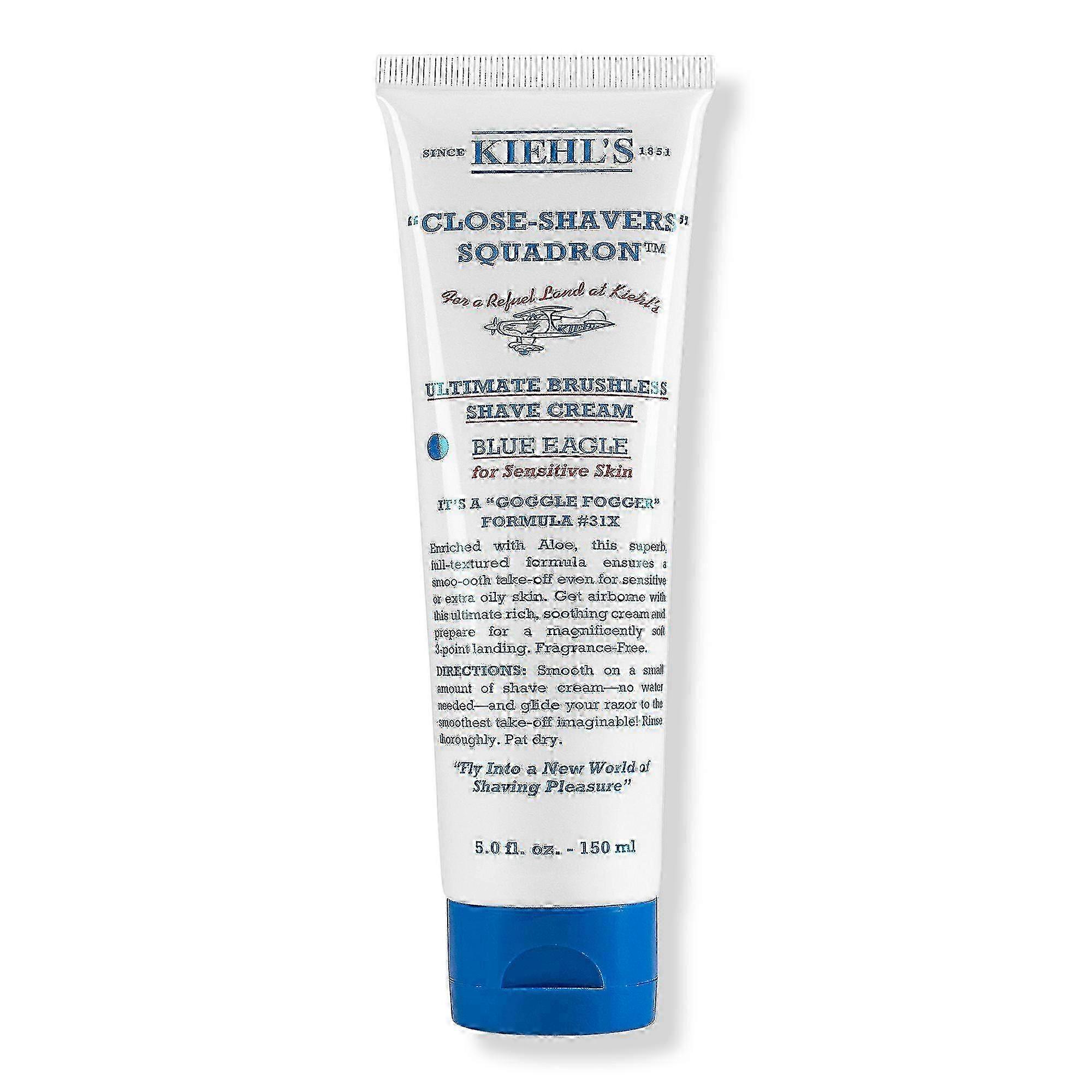 Kiehl's Since 1851 终极无刷剃须膏,蓝鹰,5.1 盎司