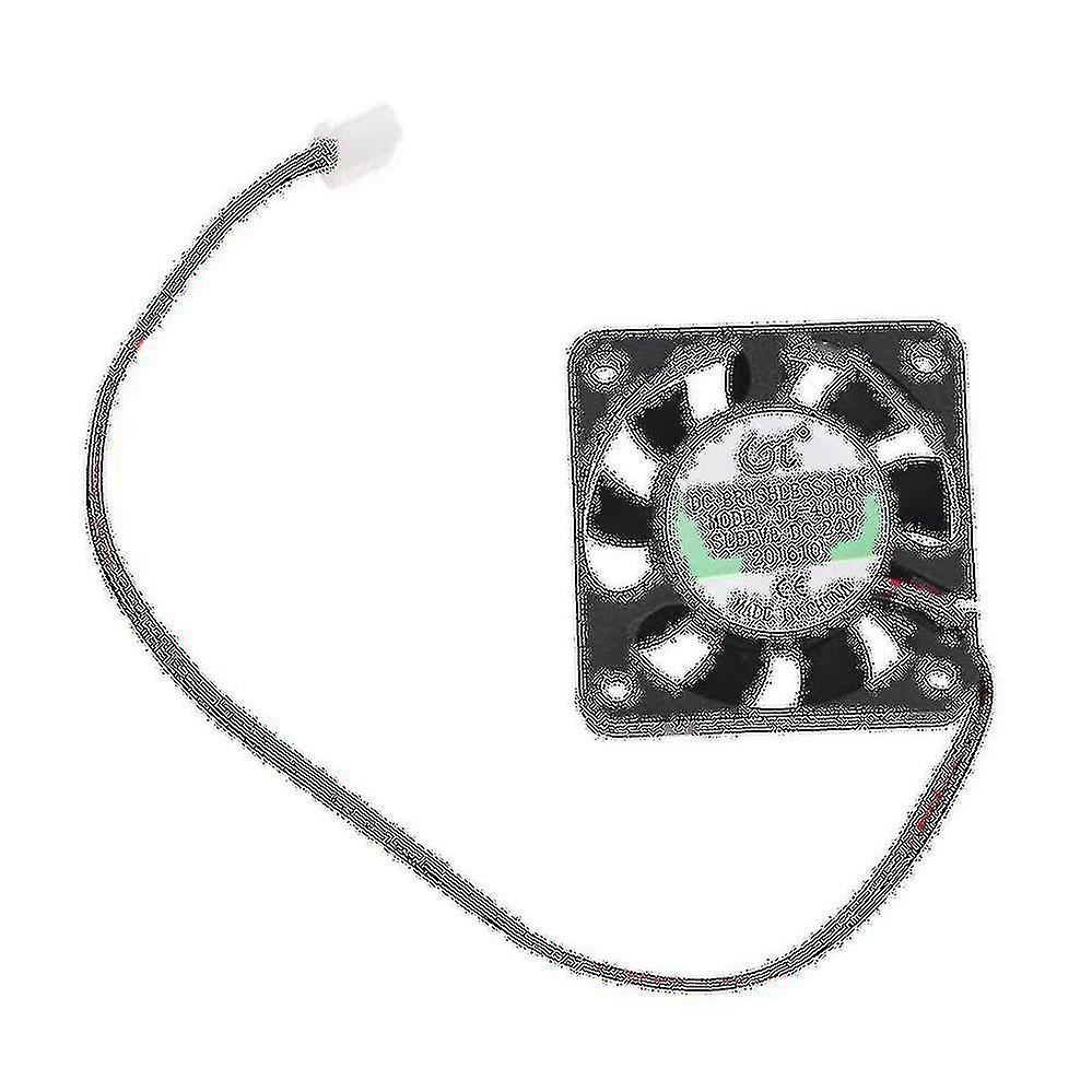 50mm X 10mm Dc 12v 2-pin Connector Computer Case Cooler Cooling Fan