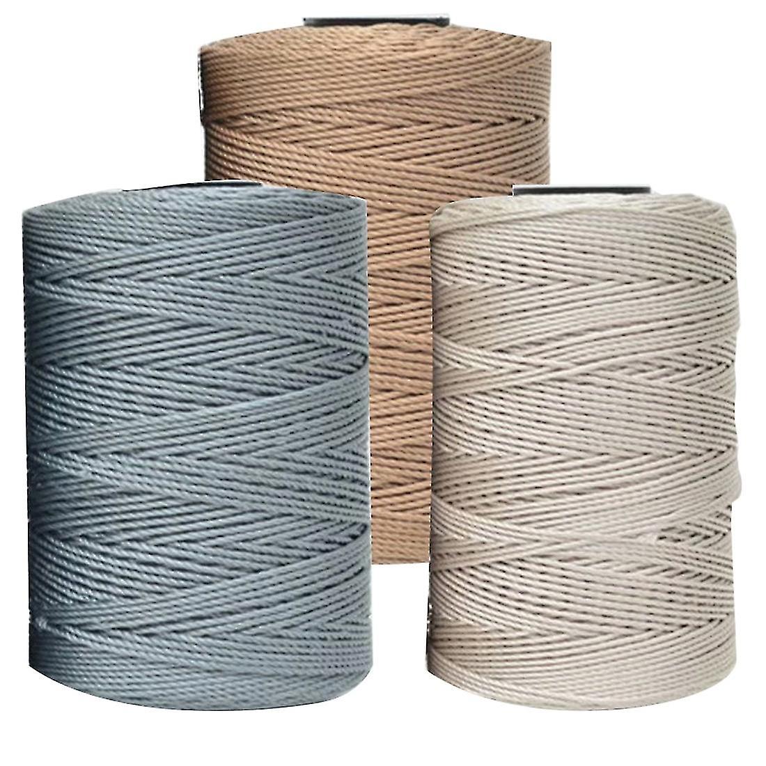 Three-strand Nylon Thread, Plying Thread, Hook Wrapping Thread, Hat Shoe Thread, Car Seat Cushion,  Thread 3pcs