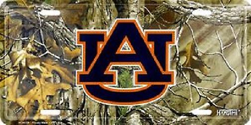 Auburn Tigers NCAA Camo Plaka