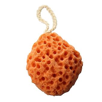 Orange Bath Shower Body Cleaning Sponge Scrub Scrubber Exfoliator