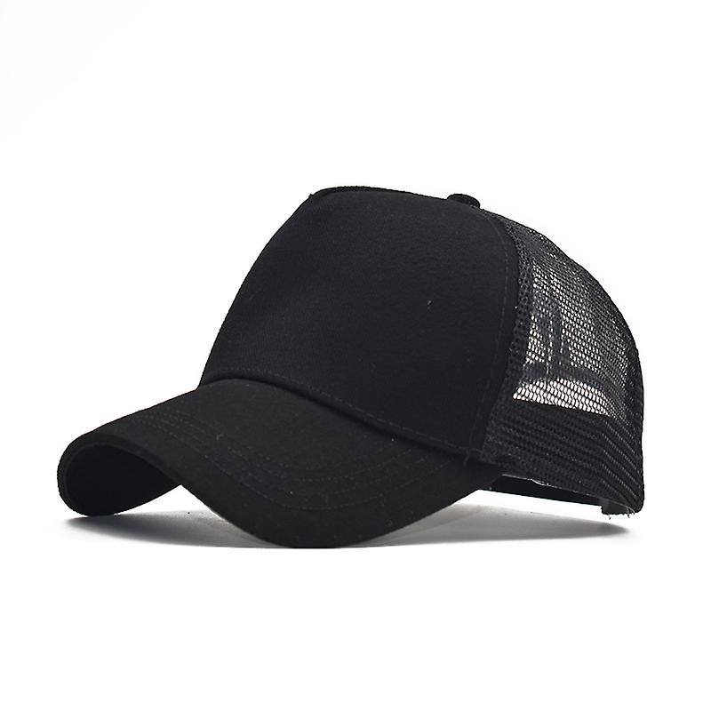 Baseball Cap Net Hat Pure Color Baseball Hat