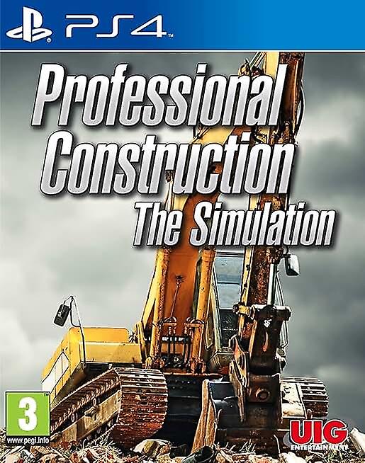 Professional Construction The Simulation (PS4) - New & Sealed