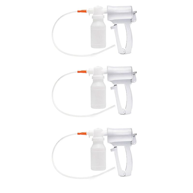 3X Hand Held Home Manual Elderly For Expectoration Portable Sputum Aspirator For Obstruction Phlegm Free For Oxygen Tube