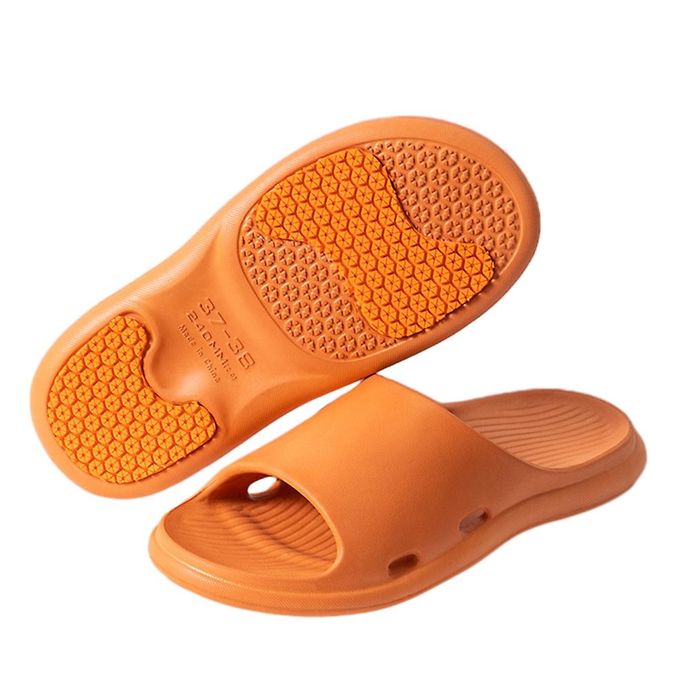 Fashion Unisex Plain Non-Slip Slippers Comfortable Breathable Slippers for Home Indoor