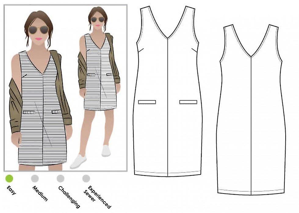 Style Arc Paper Sewing Pattern Sia Dress