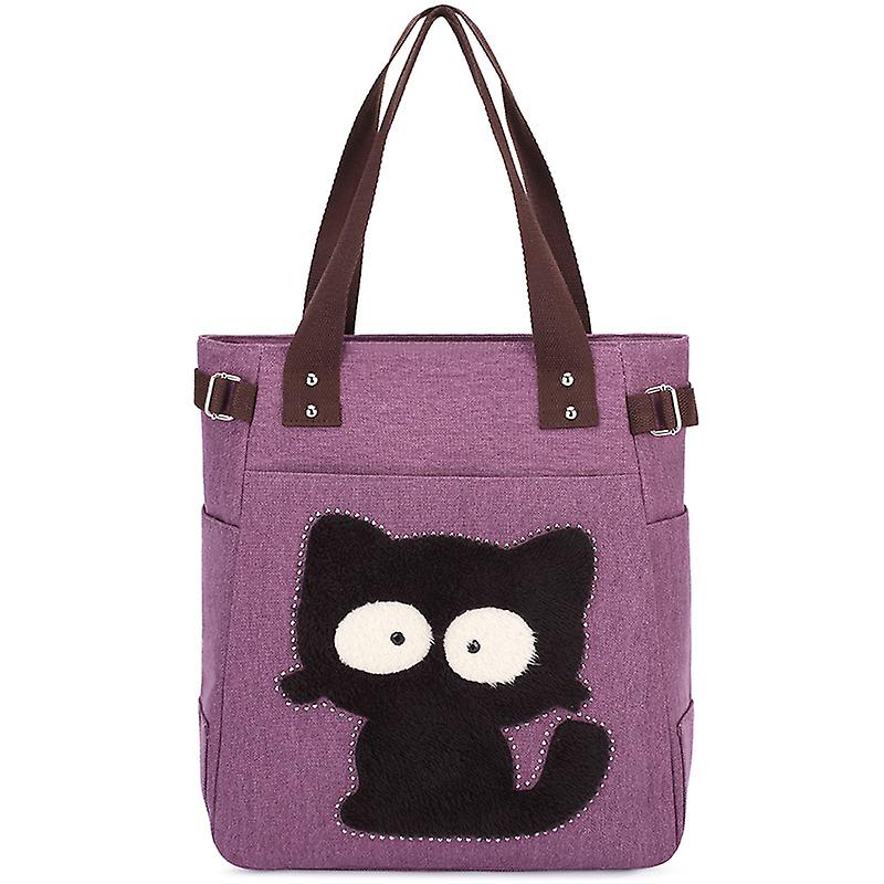 Big Cat Tote Shoulder Bag For Womens