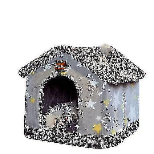 Foldable Dog House Kennel Bed