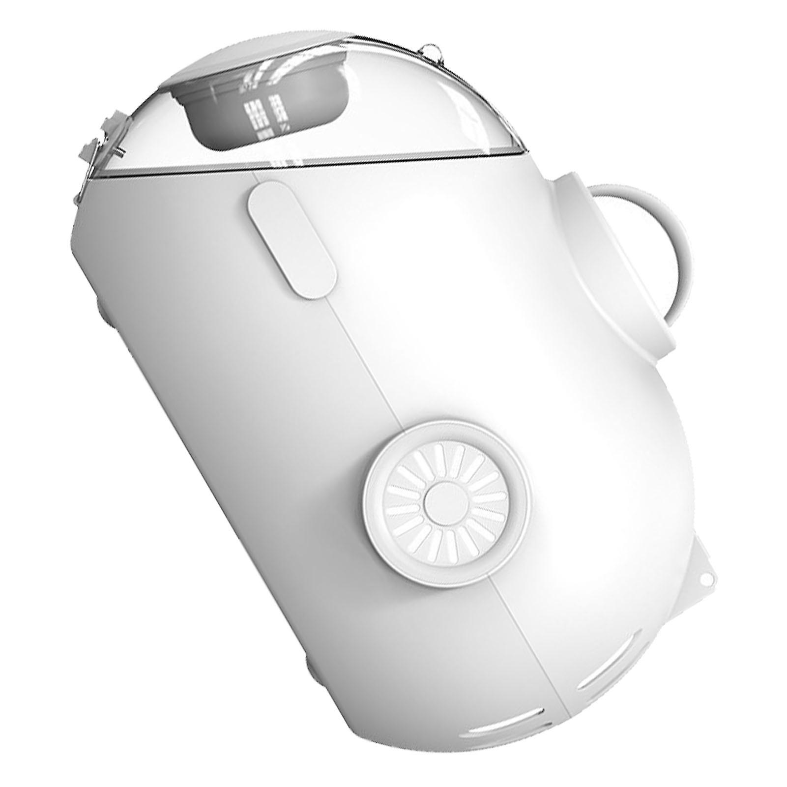 Space Capsule Cat Carrier Breathable 24L Large Space Portable Single Shoulder Handheld Cat Carried Bag for Cat Kitten White 24L