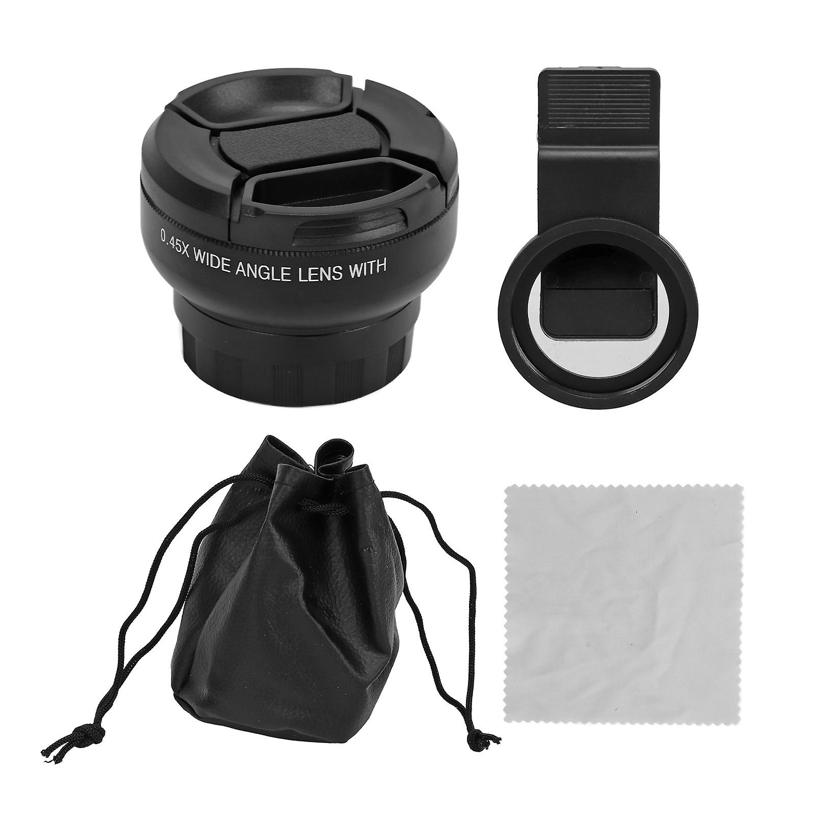 Universal 0.45X Ultra Wide Angle & 12.5X Macro Lens - Transform Your Phone Camera