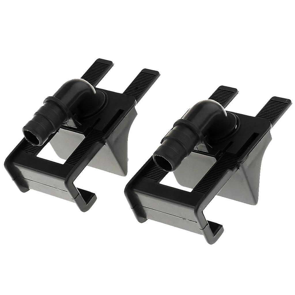 2Pack Hose Holder, Aquarium Multi-Function Plastic Adjustable Tube Clip
