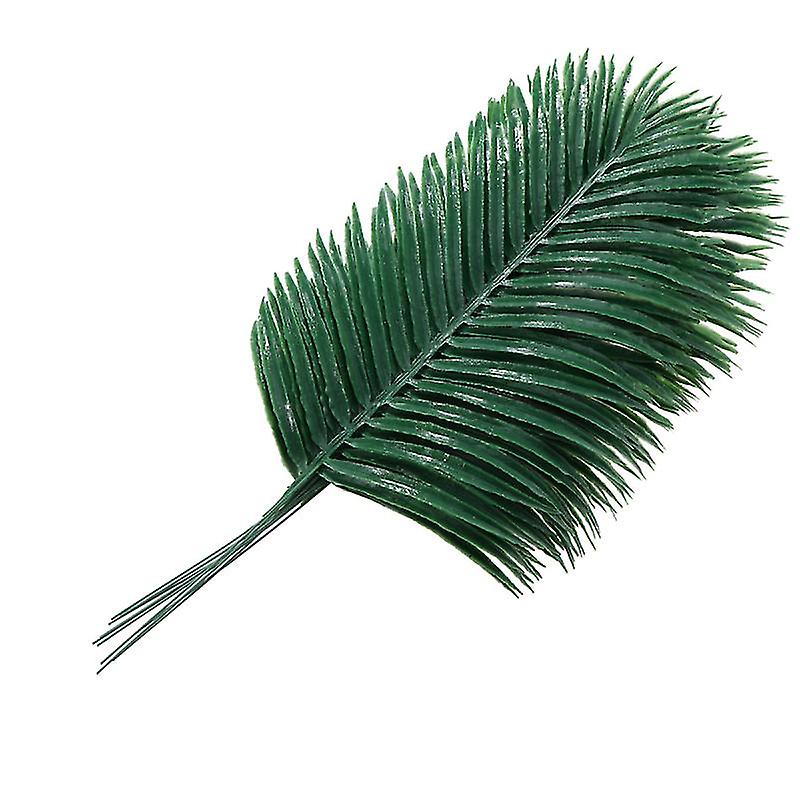 10pcs Sago Cycas Fake Leaves