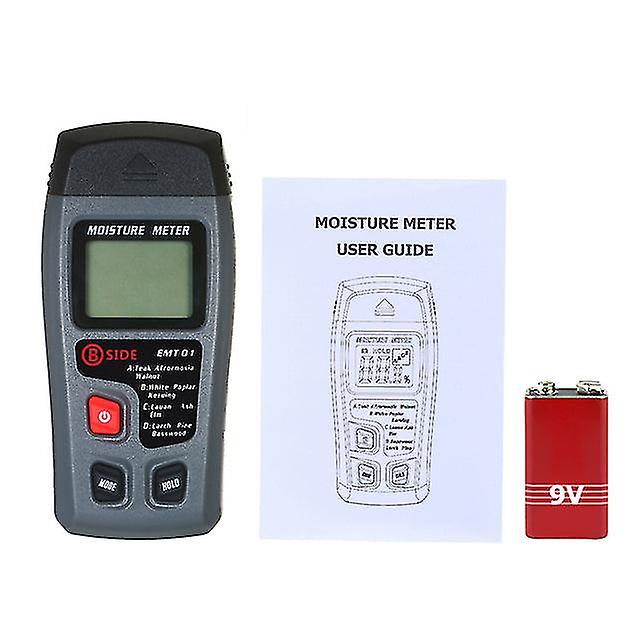 Lcd Wood Moisture Test Moisture Meter 4 Modes Hygrometer Pin Type Timber Humidity Instrument Handheld Water Leak Detector