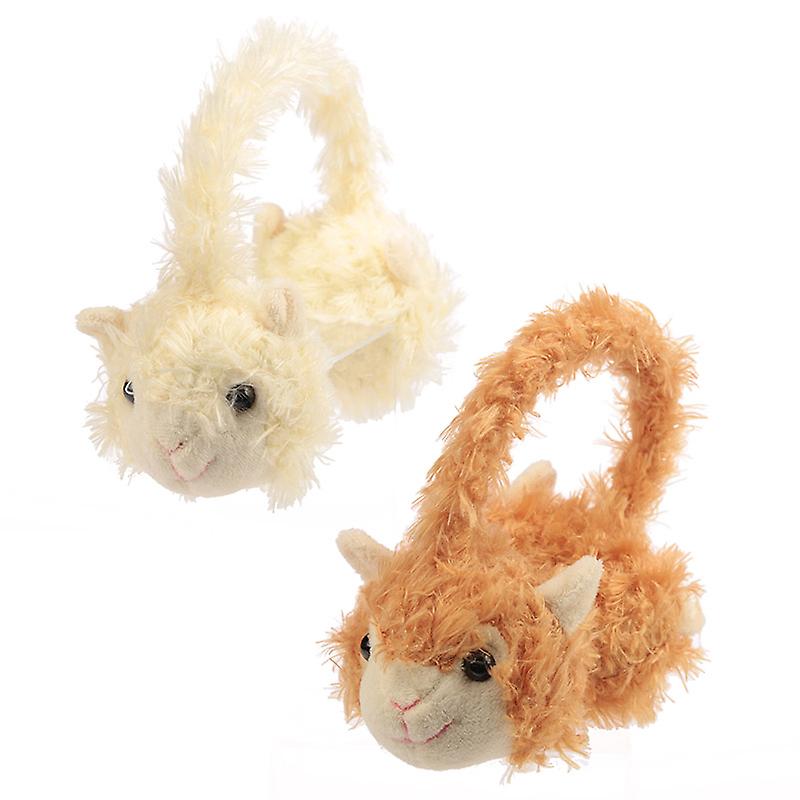 Fun Plush Llama Earmuffs (One Size) X 1 Pack