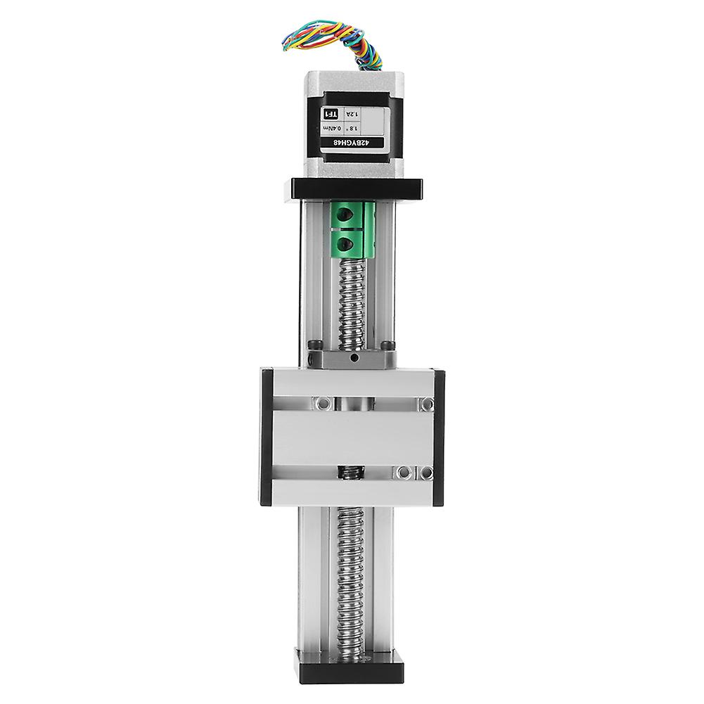 1204 Ball Screw Linear Slide Stroke, Long Stage Actuator Prcatical Ball Linear Slide with Stepper Motor 100mm Stroke Q3HUQ