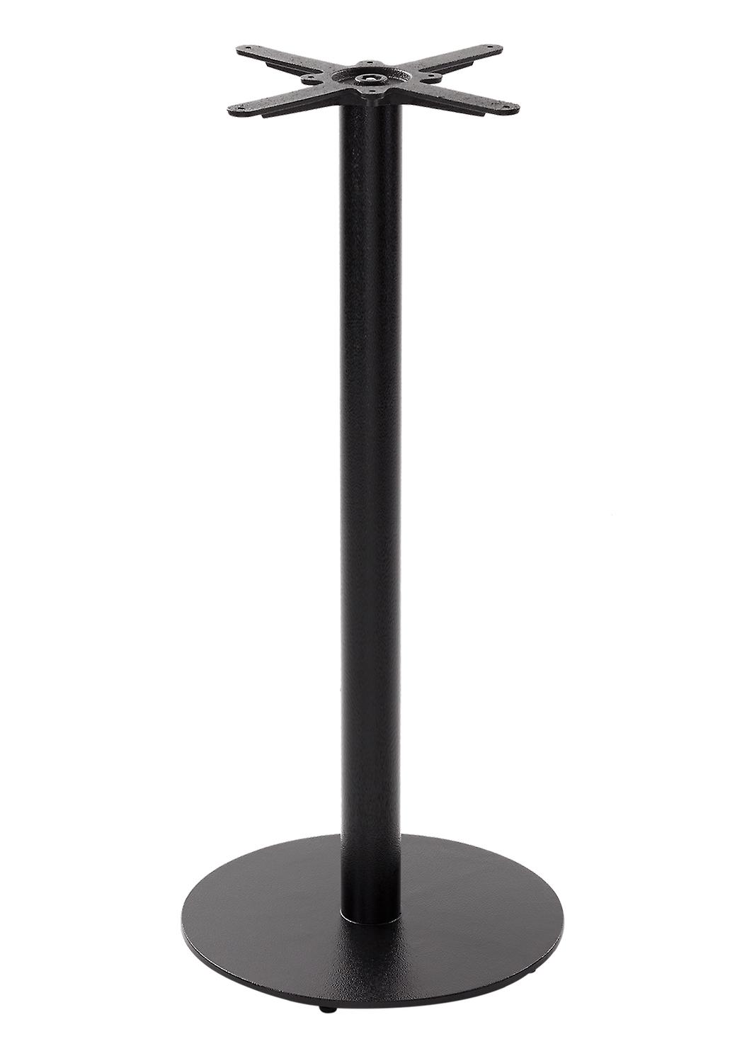 Black cast iron round table base - Medium/Large 1050 mm