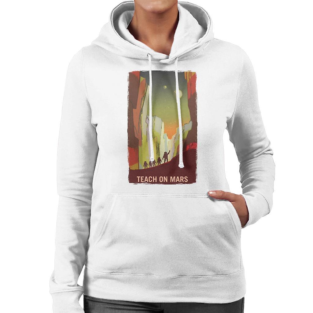 NASA Teach On Mars Women's Hooded Sweatshirt