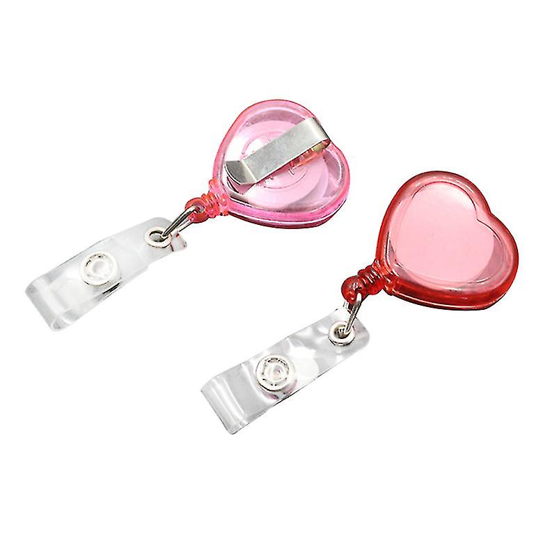 10pcs Cartoon Badge Reels